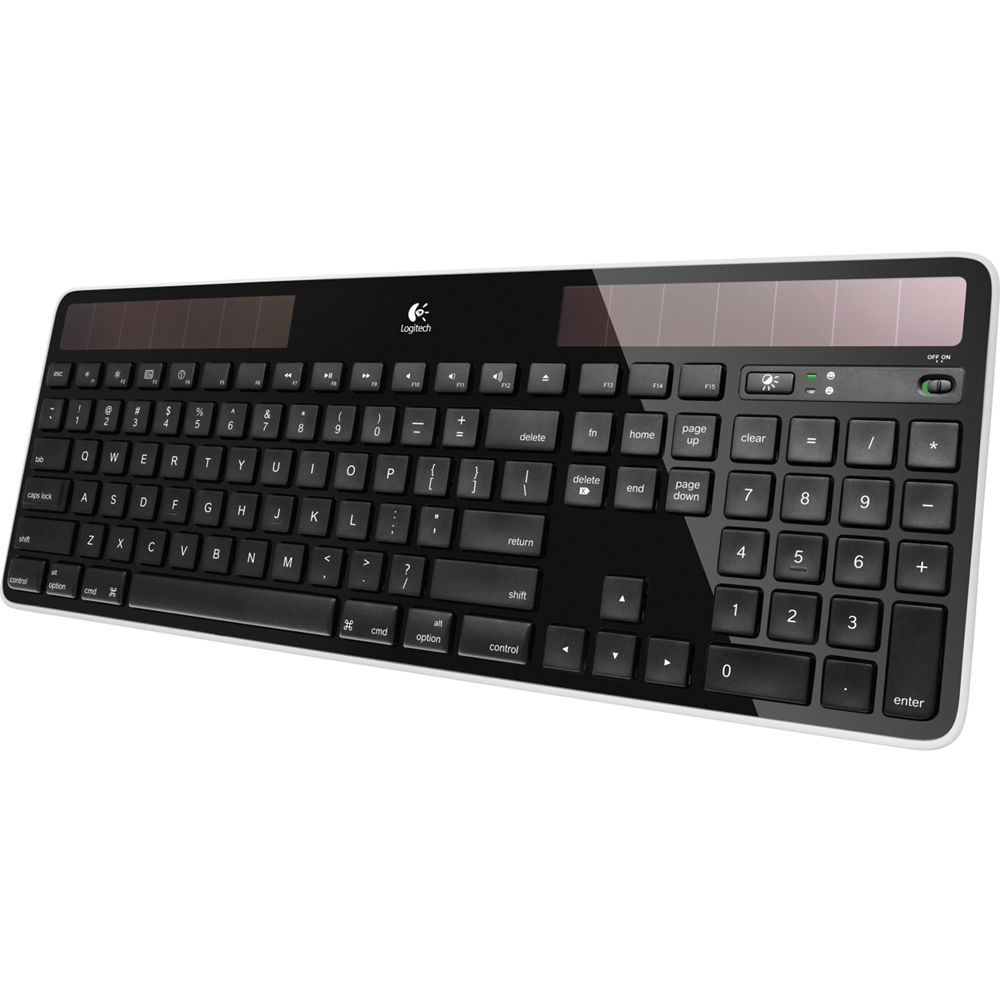Logitech solar wireless keyboard k750